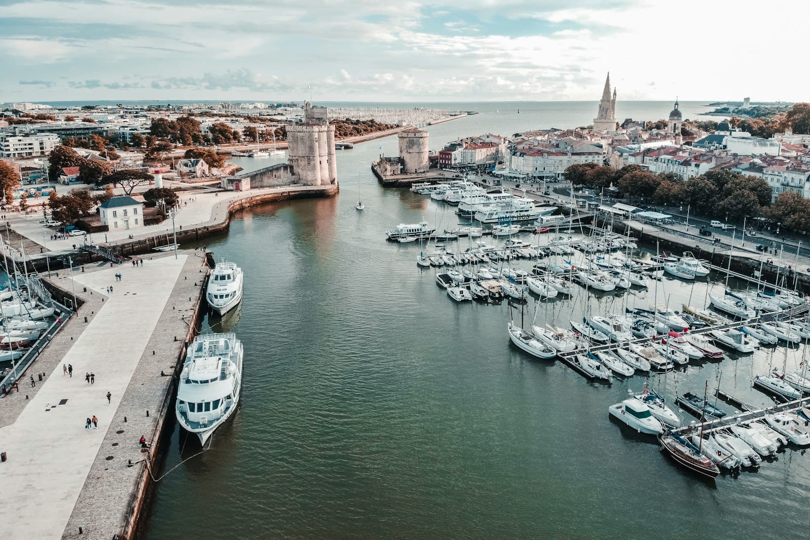 Vue de La Rochelle