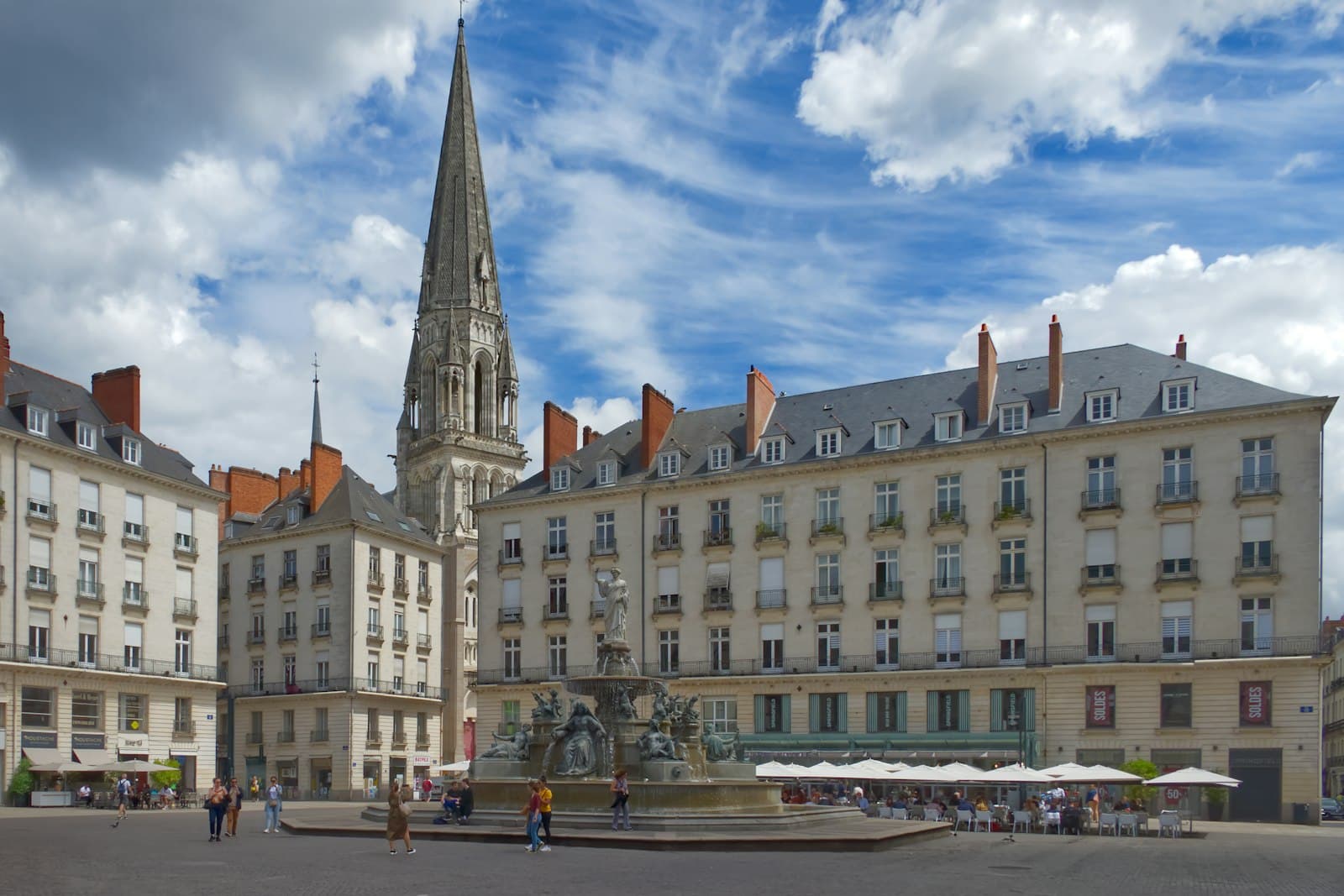 Vue de Nantes